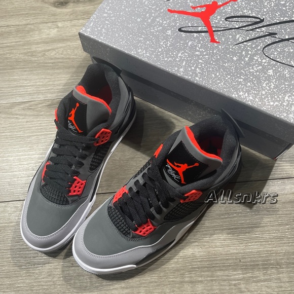 Air Jordan 4 Retro Infrared Men’s - Picture 4 of 10